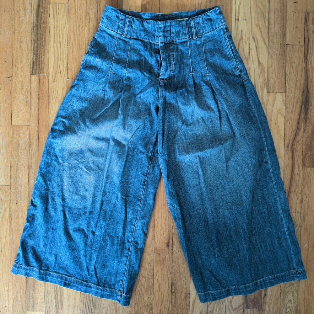 Anthropologie Pilcro Ultra High-Rise Wide-Leg Jeans Size 6